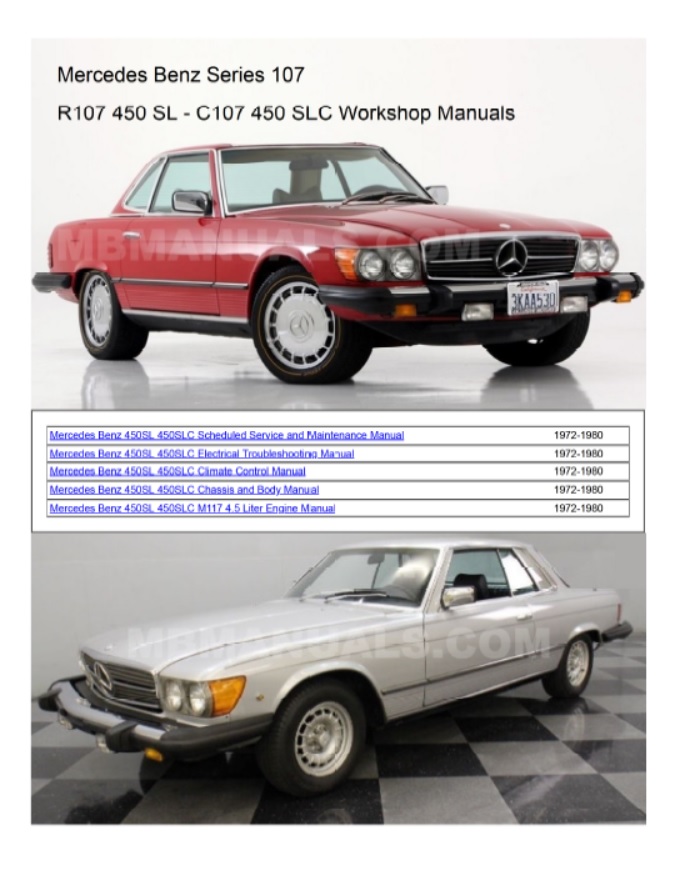 1974 Mercedes 450Sl Power Antenna Wiring Diagram from mb107.com